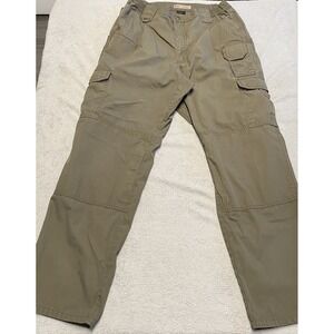 5.11 Tactical Cargo Pants‎ Mens 34x31 Green Ripstop Utility Uniform